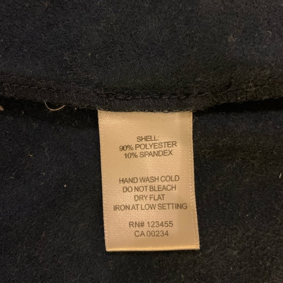 Design Lab Lace-Up Peplum Tank Top - Picture 6 of 6